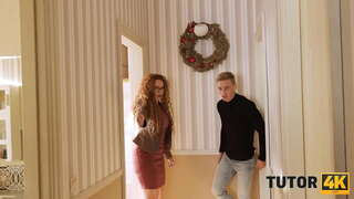 TUTOR4K. Dühös fickó húz tapasztalt oktató a felejthetetlen viszony