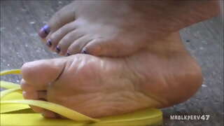 Mature Lahticity In Italy Barefoot Soles