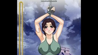 процесът на игра lara croft the cockrider