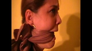 Titw bach mewn pibell panty