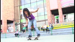 Punk skateboarder llatina anomenat Diana Delgado aconseguir el seu atapeït cony follar difícil