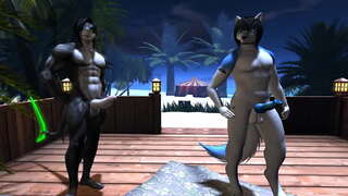 A Midnight Meeting 2 ( Szőrös / Yiff )