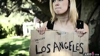 Які ўцёк з дому падлетак двойчы трахнул шапіках пасля паездкі аўтастопам