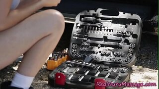 Beütöttem masszőr bunkók