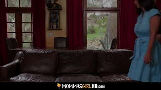 MILF Žingsnis Mama &amp;amp; Maža Įdukros Pasidalinti Orgazmą