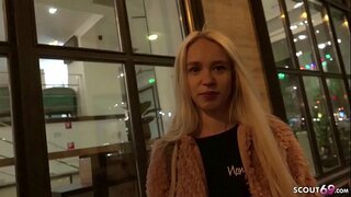 NÉMET FELDERÍTŐ - Tini Arteya pénzért kemény dugás, szopás