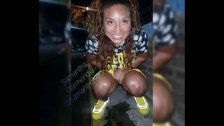 سام garmendia يتم التبول في الشارع