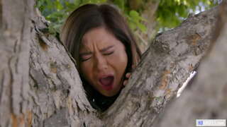 Лесбийский Cinsi Üçümüz açıq havada