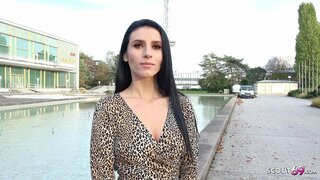 NEMŠKI SCOUT - CUTE ISKREN DEKLE ZAPELJE, DA SEKS NA PONAREDEK MODEL DELO