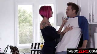 Cantik tattooed stepmom seneng sing jancok apik karo tirinipun - Anna Bell Pucuk, Bill Bailey